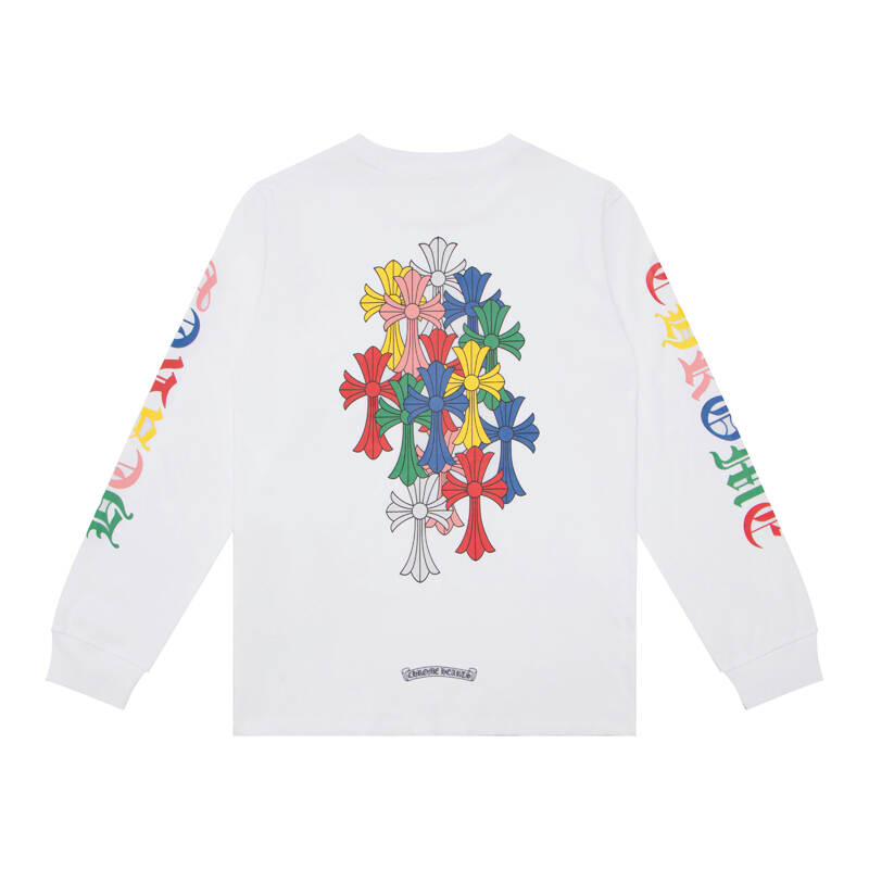 CHROME-HEARTS Men's Long-Sleeve T-shirt Sweatshirt K8003