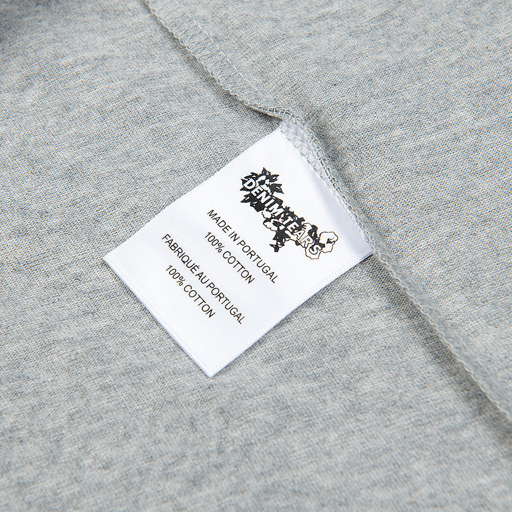 Denim Tears Crystal Patch Cotton logo Design T-Shirts