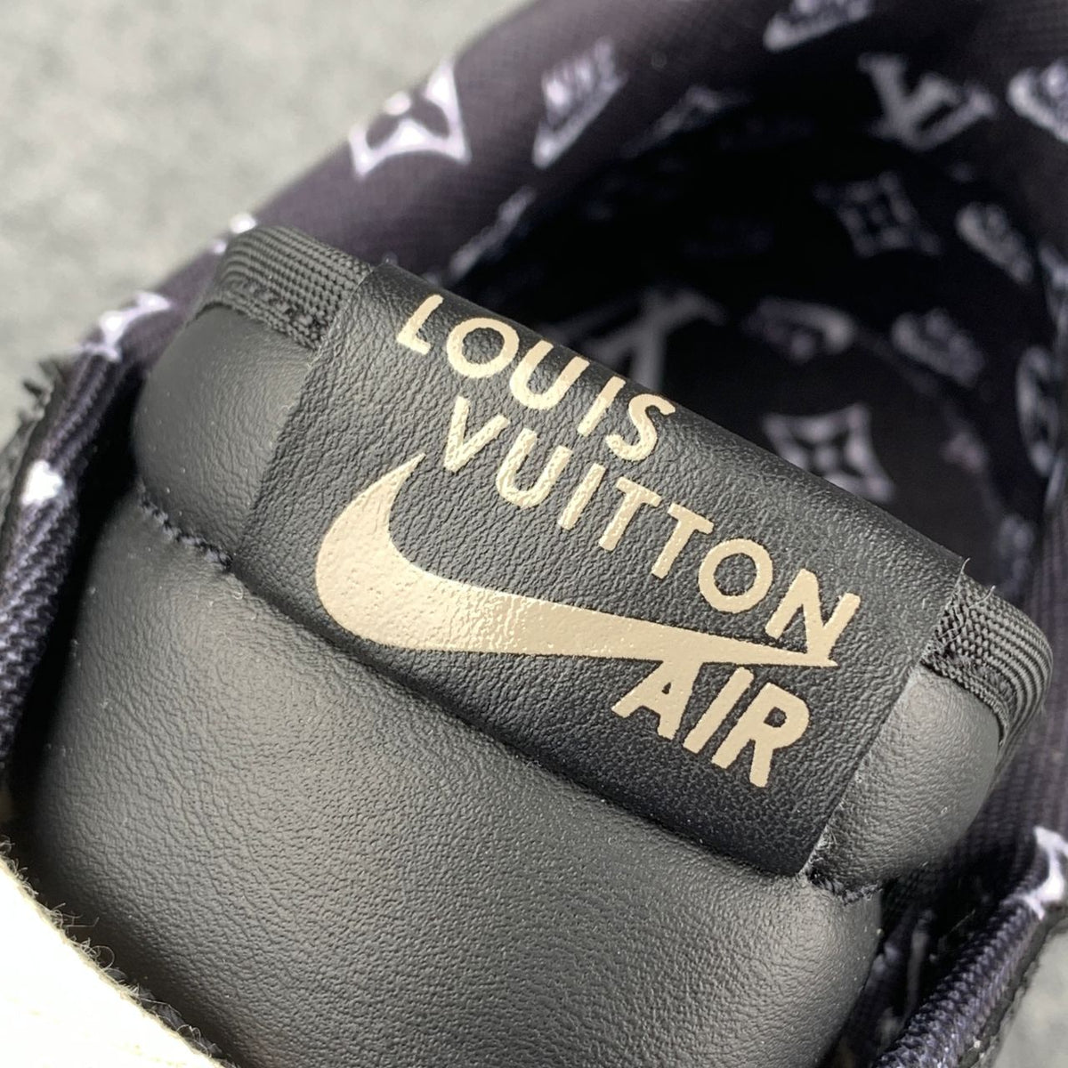 Custom Air Jordan 1 Low LV OG “Crocodile/Shadow”