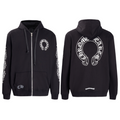 Chrome Hearts New Zip Up Hoodie -5001