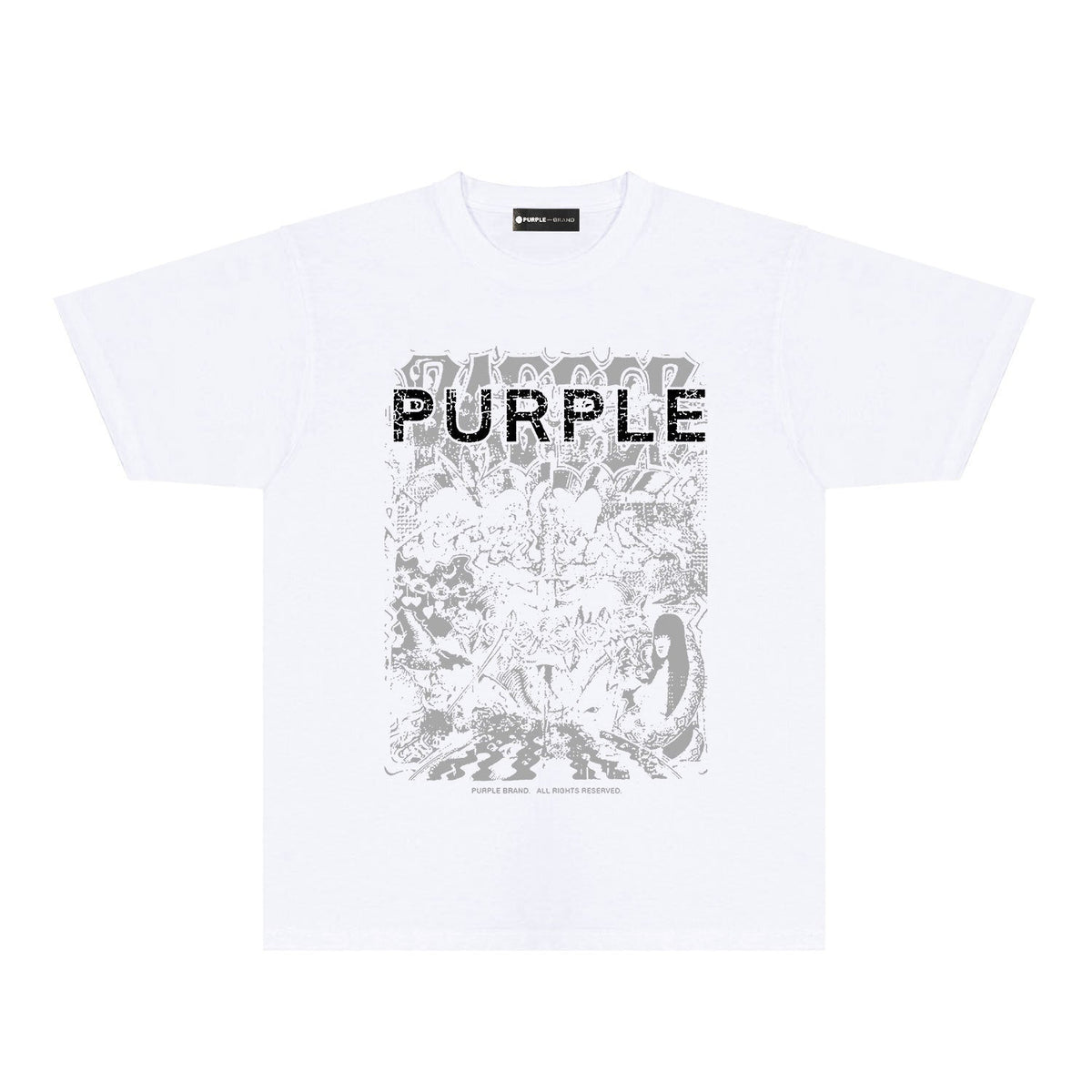 Street style Purple Brand T-shirt