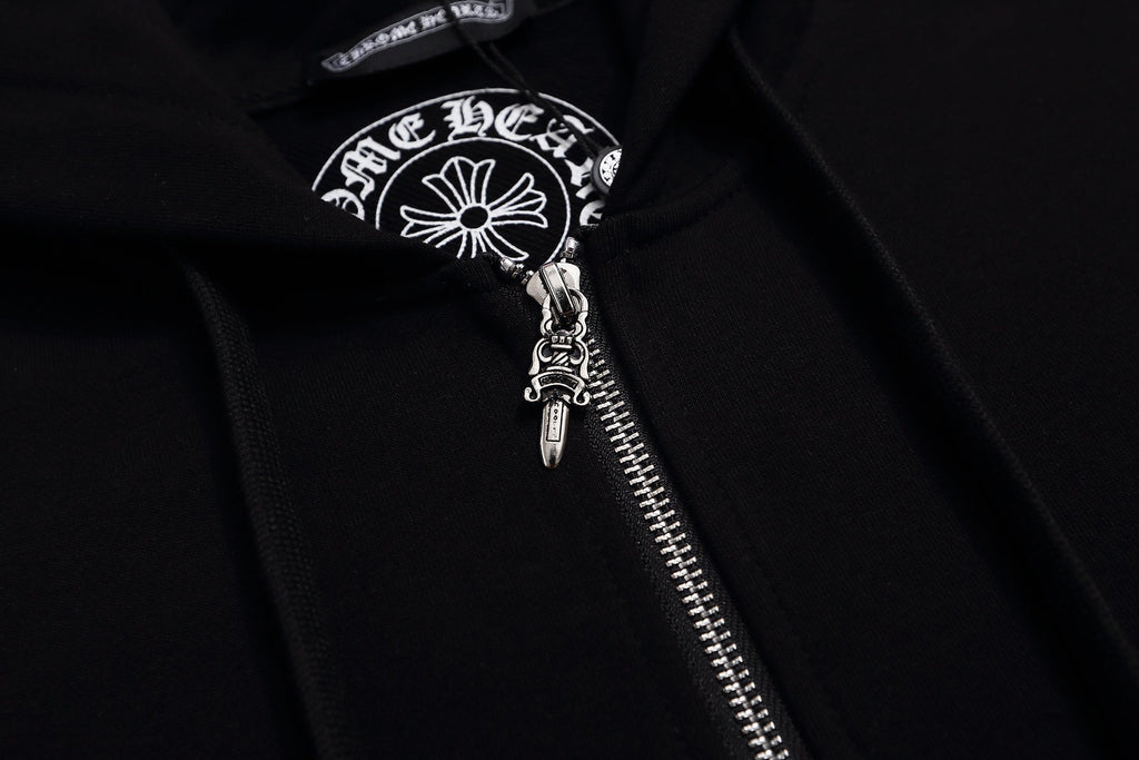 Chrome Hearts New Zip Up Hoodie 9025
