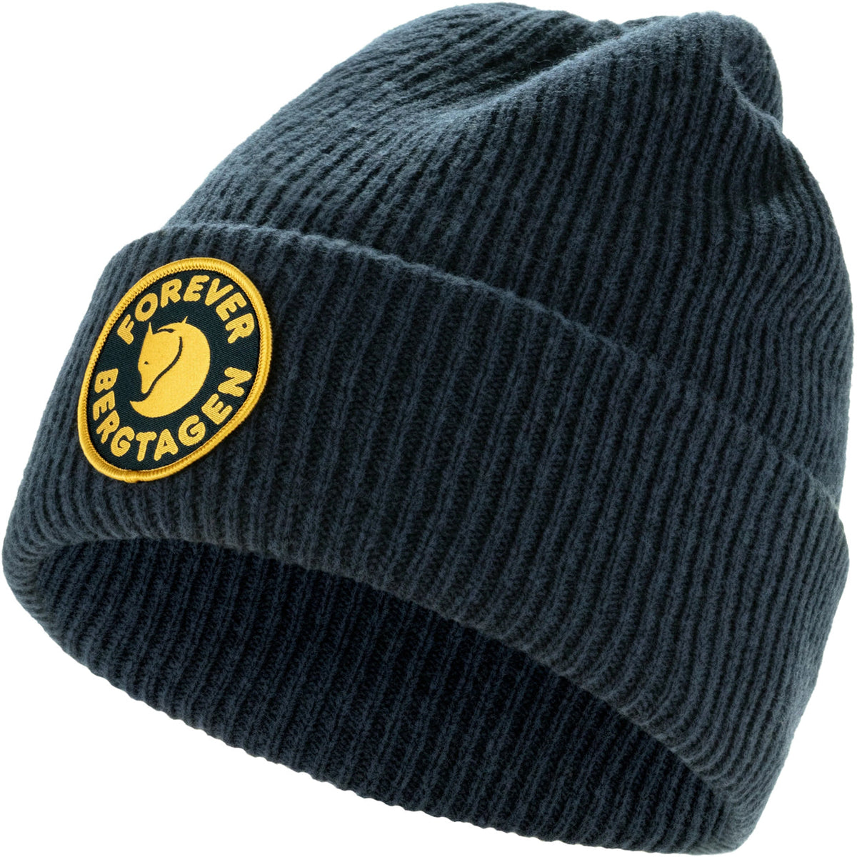 Fjallraven Bergtagen Forever Wool Beanie in Dark Navy