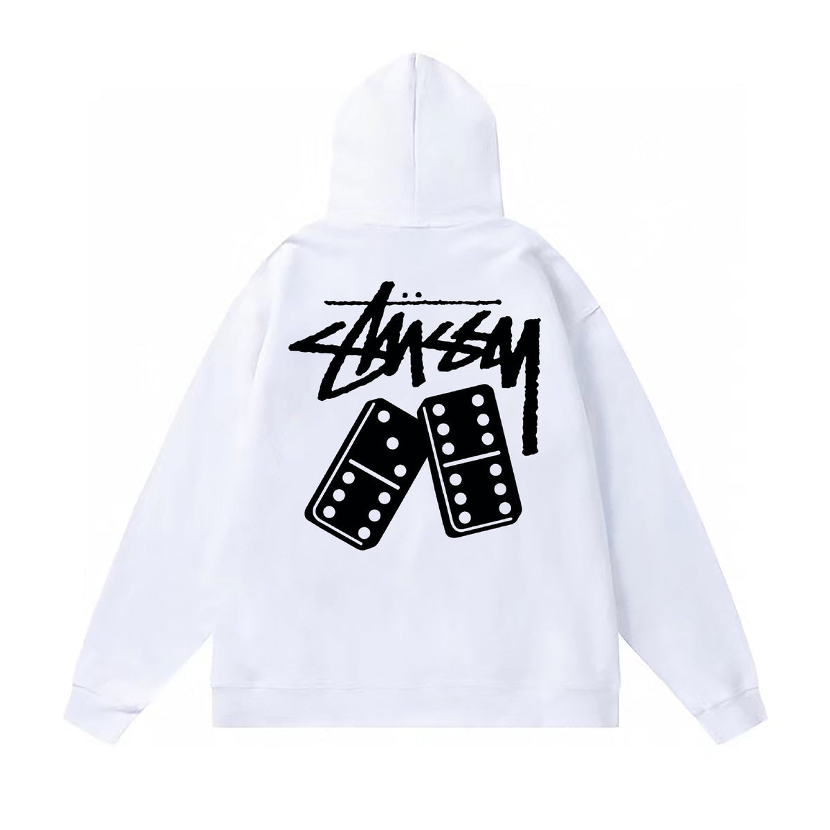 Stussy Hoodie Fall/Winter Fleece Hooded Sweater