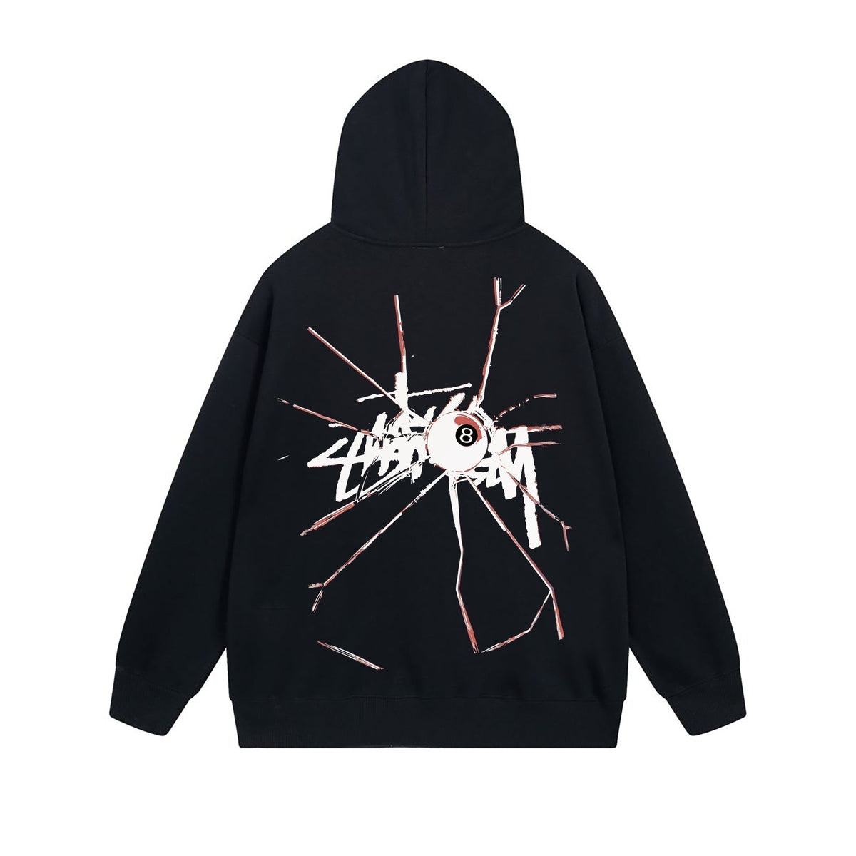 Stussy Hoodie Zip Cardigan Hooded Sweater