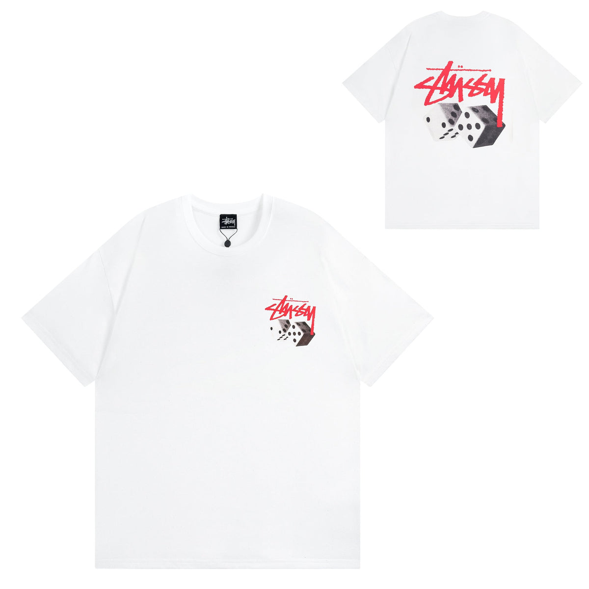 Stussy T Shirts Casual Versatile Loose T Shirts Couple