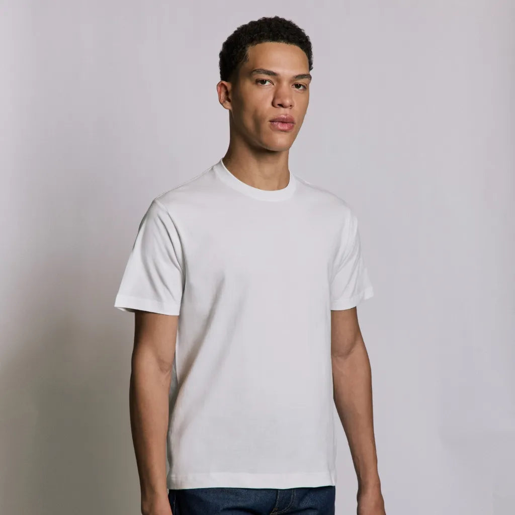 WHITE EDITION LOOPWHEELED T-SHIRT 3-PACK