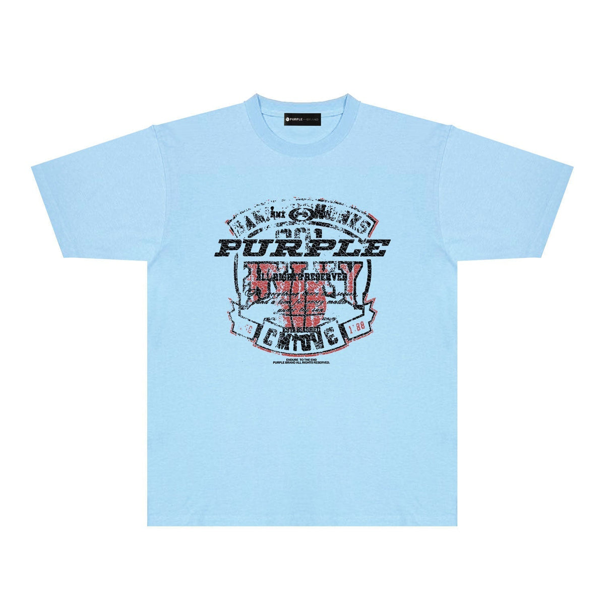 Street style Purple Brand T-shirt