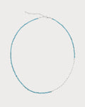 MONICA VINADER Nugget Sterling-Silver and Turquoise Beaded Necklace(Mini/Blue)