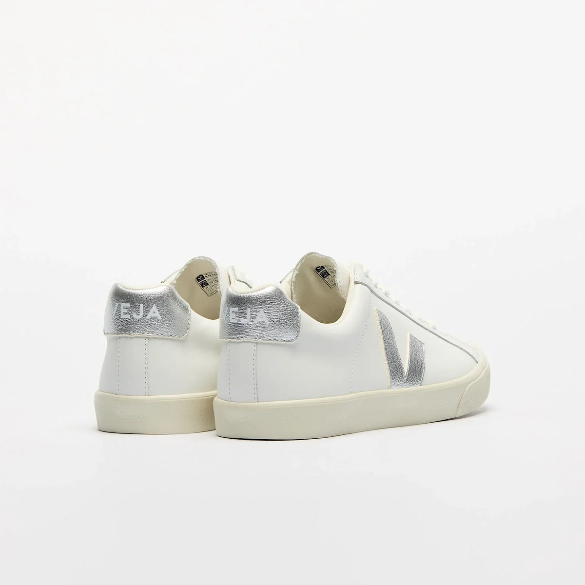 Veja Women's Esplar Leather in White Silver