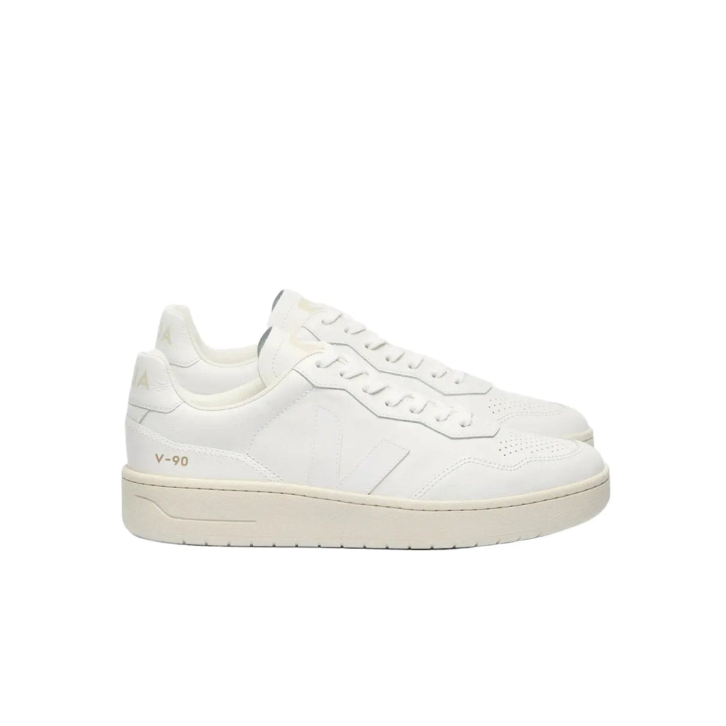 Veja Women's Women’s V-90 O.T. Leather Sneaker
